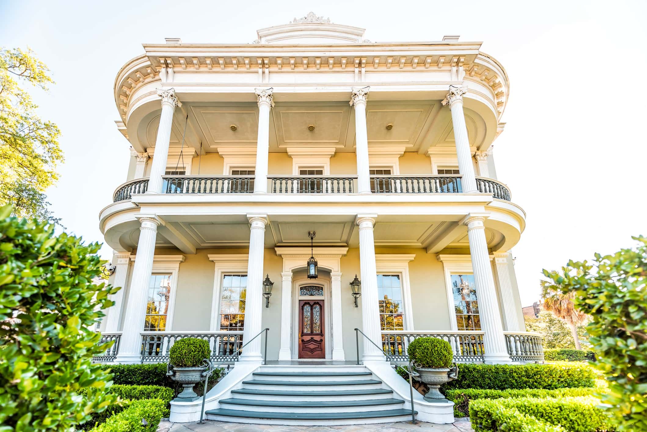 house in the New Orleans Garden District