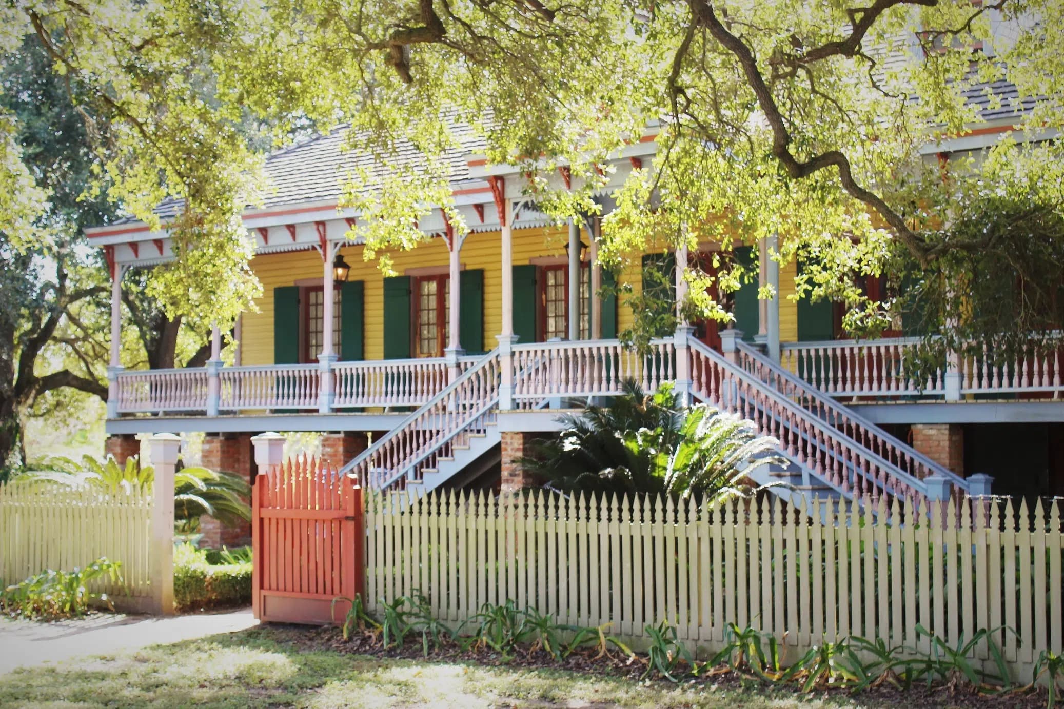 new orleans plantation tour scenery