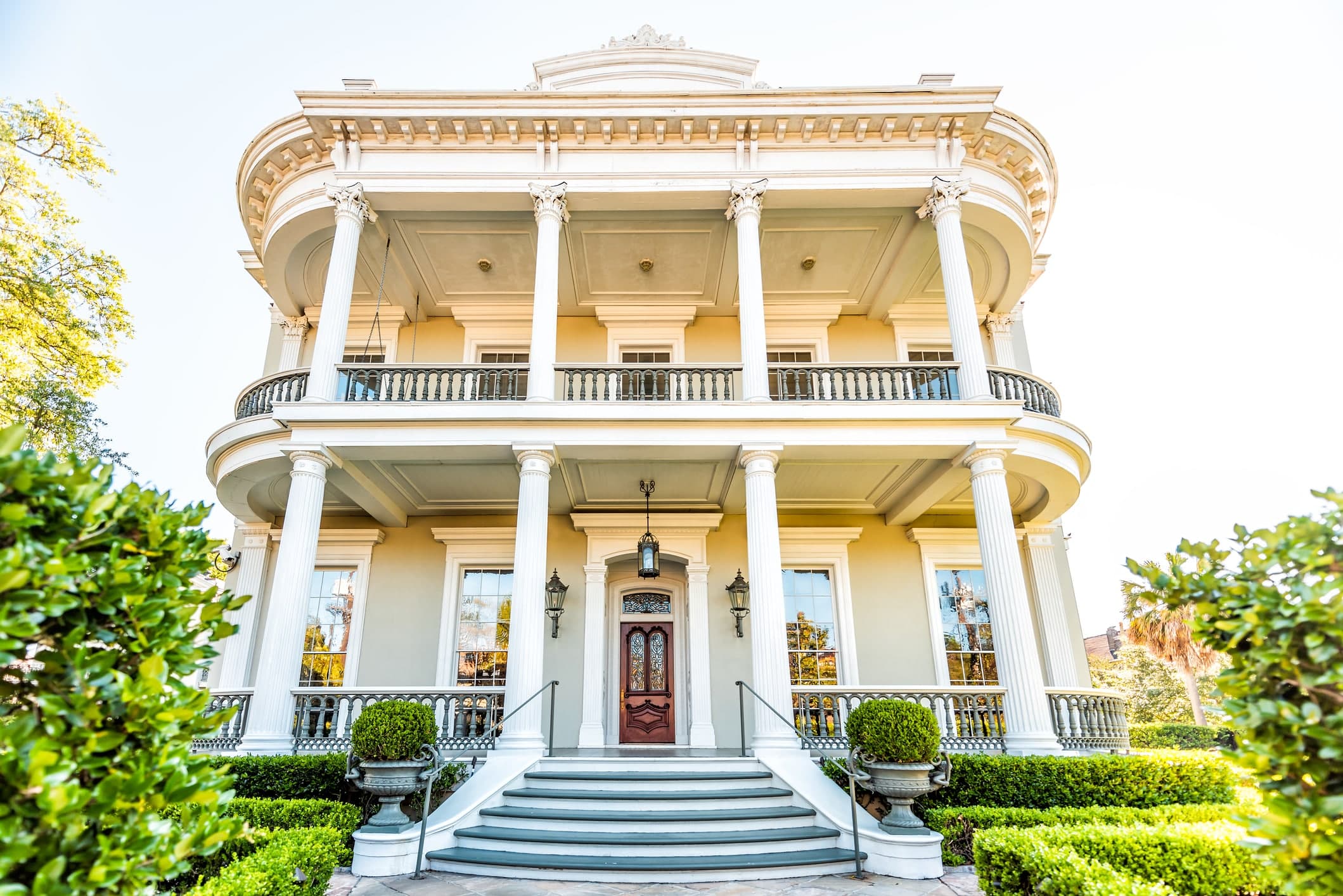 house in the New Orleans Garden District