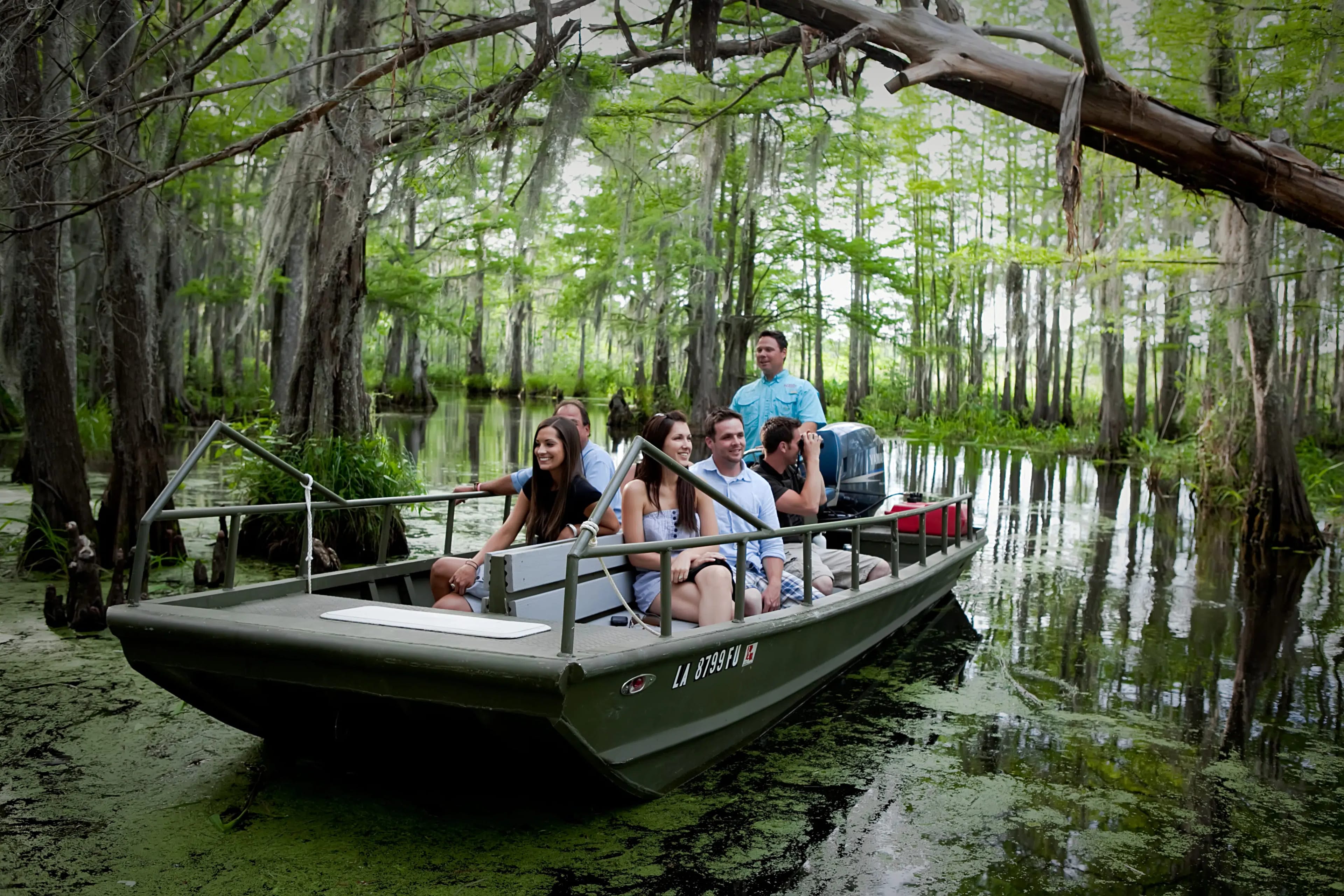 walking dock at cajun encounters location in slidell, louisiana